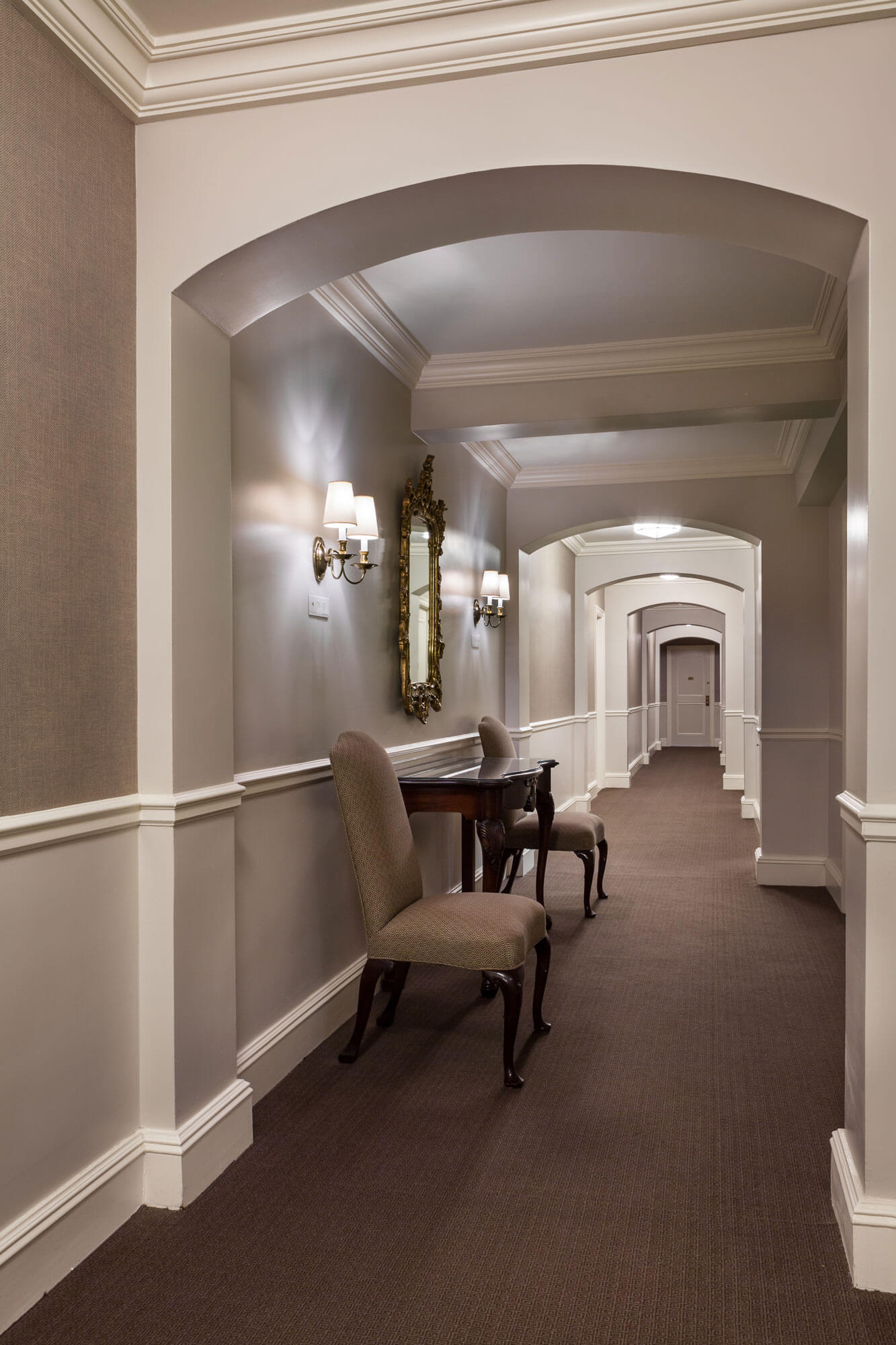 lobby hallway remodel